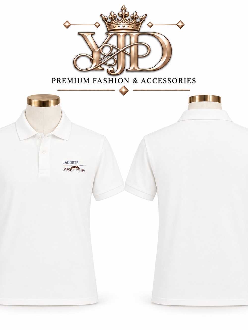Lacoste XL Men's White Polo Shirt - Classic Short Sleeve